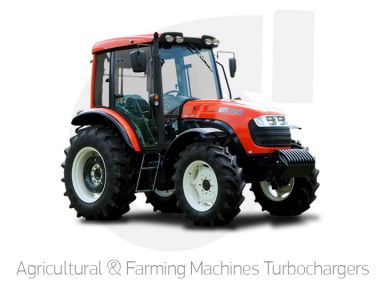 Agricultural & Farming Machines Turbochargers